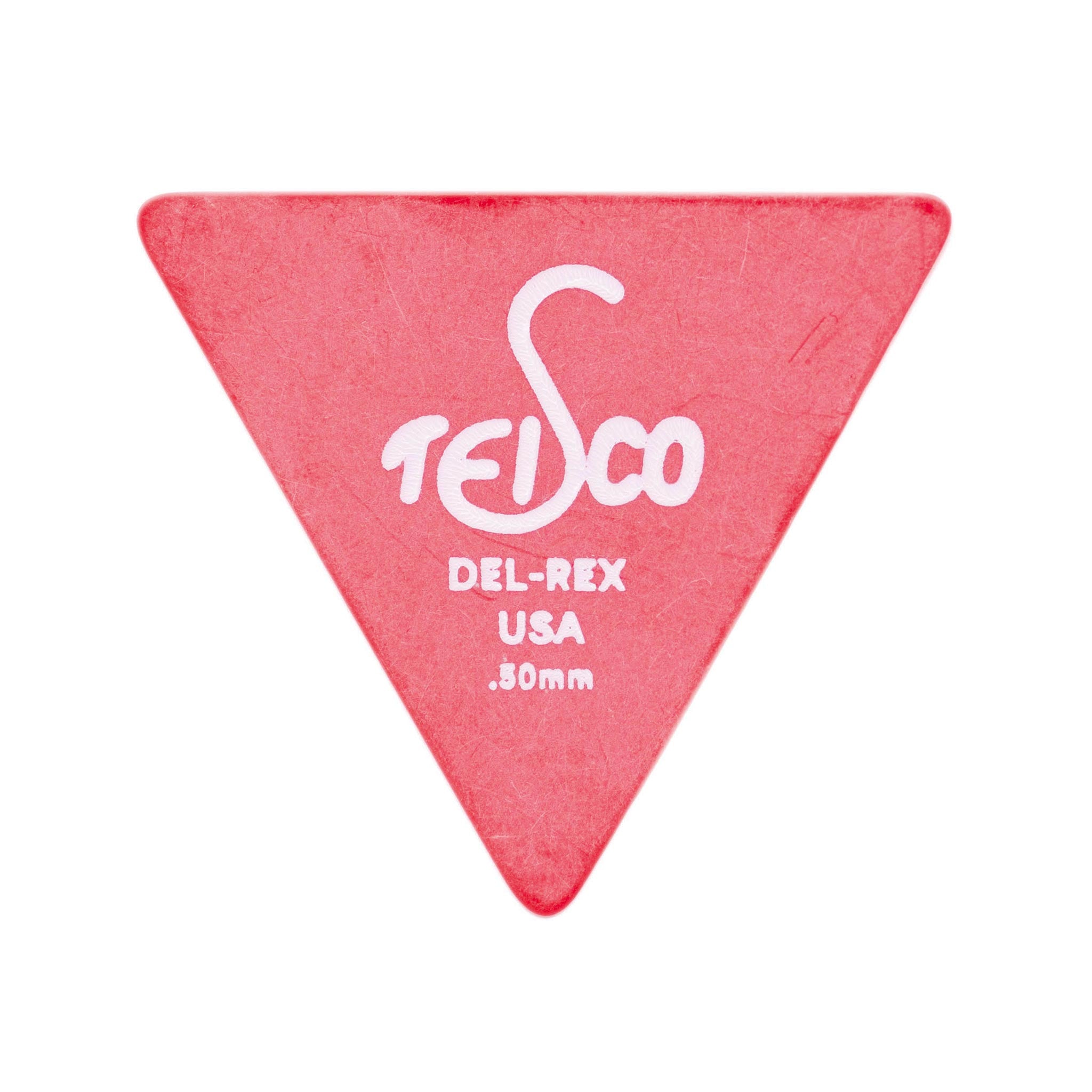 Del Rex Large Triangle Guitar Pick, .50mm, 6-Pick Pack