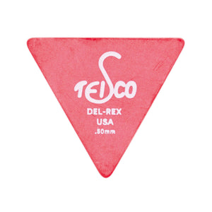 Del Rex Large Triangle Guitar Pick, .50mm, 6-Pick Pack