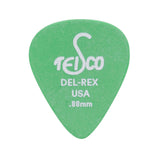 Del Rex Standard Guitar Pick, .88mm, 6-Pick Pack