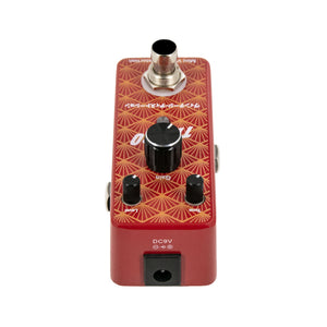 red distortion pedal Mini Vintage Distortion Pedal – Teisco