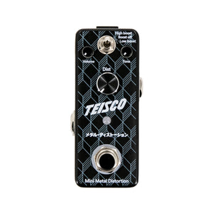 what does a distortion pedal do Mini Metal Distortion Pedal – Teisco