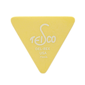 Del Rex Large Triangle Guitar Pick, .73mm, 6-Pick Pack