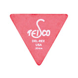 Del Rex Large Triangle Guitar Pick, .50mm, 6-Pick Pack