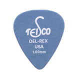 Del Rex Standard Guitar Pick, 1.00mm, 6-Pick Pack